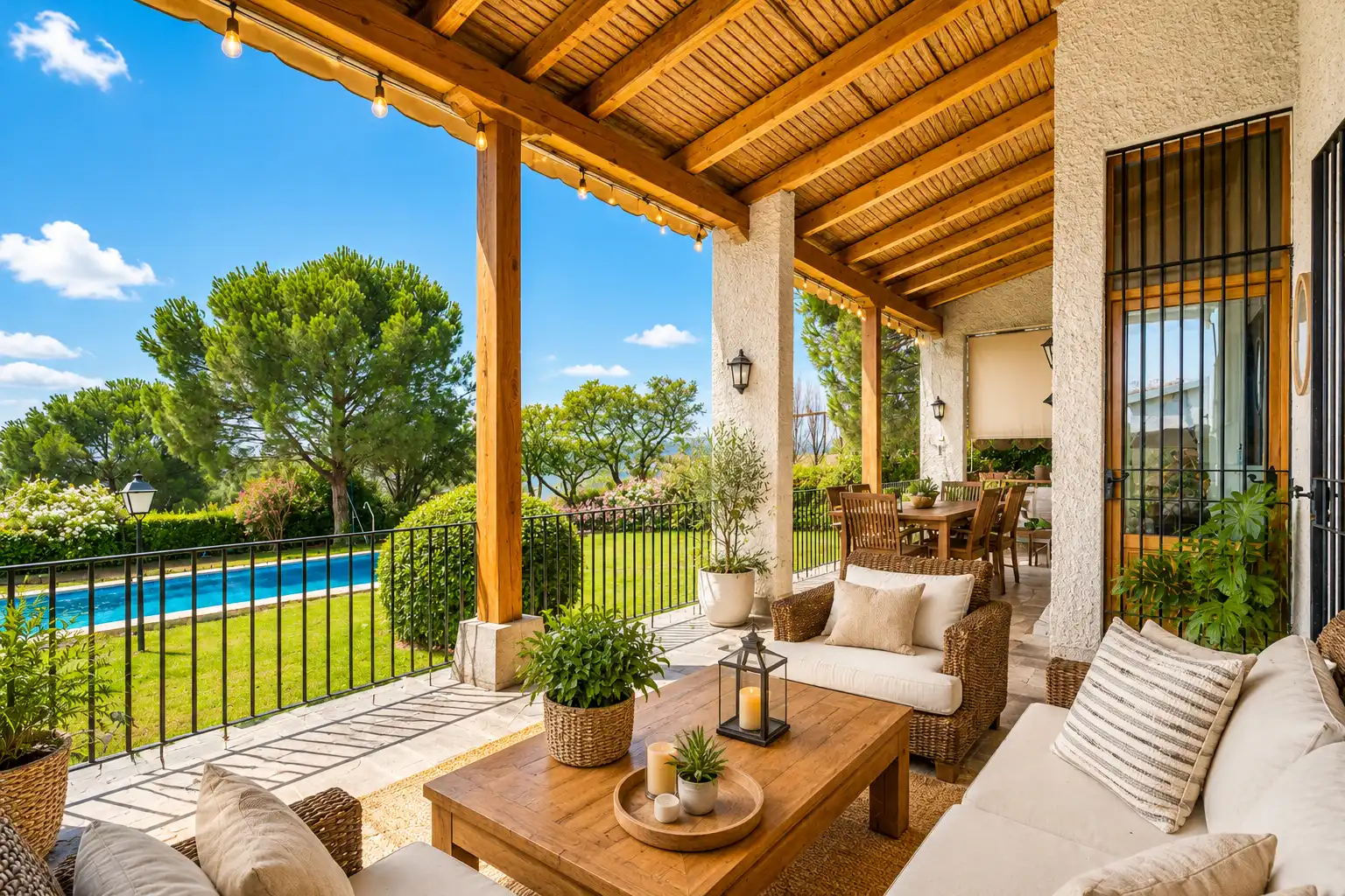 Terraza de Casa o chalet en venta en Torrelodones con Aire acondicionado, Calefacción y Jardín privado
