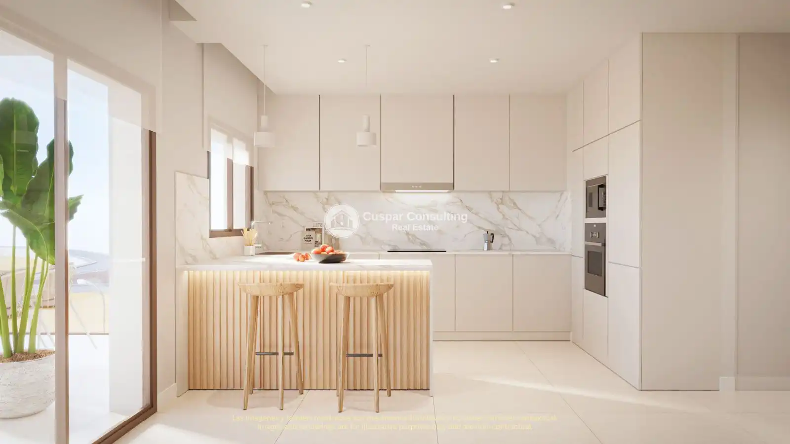 Cocina de Apartamento en venta en Murcia con Calefacción, Terraza y Piscina