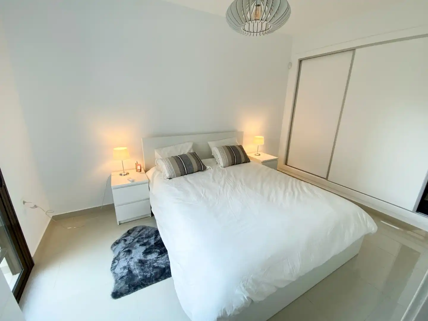 Schlafzimmer von Haus oder Chalet zum Verkauf in Algorfa mit Klimaanlage, Heizung und Privatgarten
