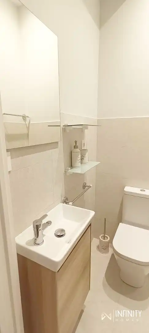 Badezimmer von Wohnung zur Miete in Bilbao  mit Heizung
