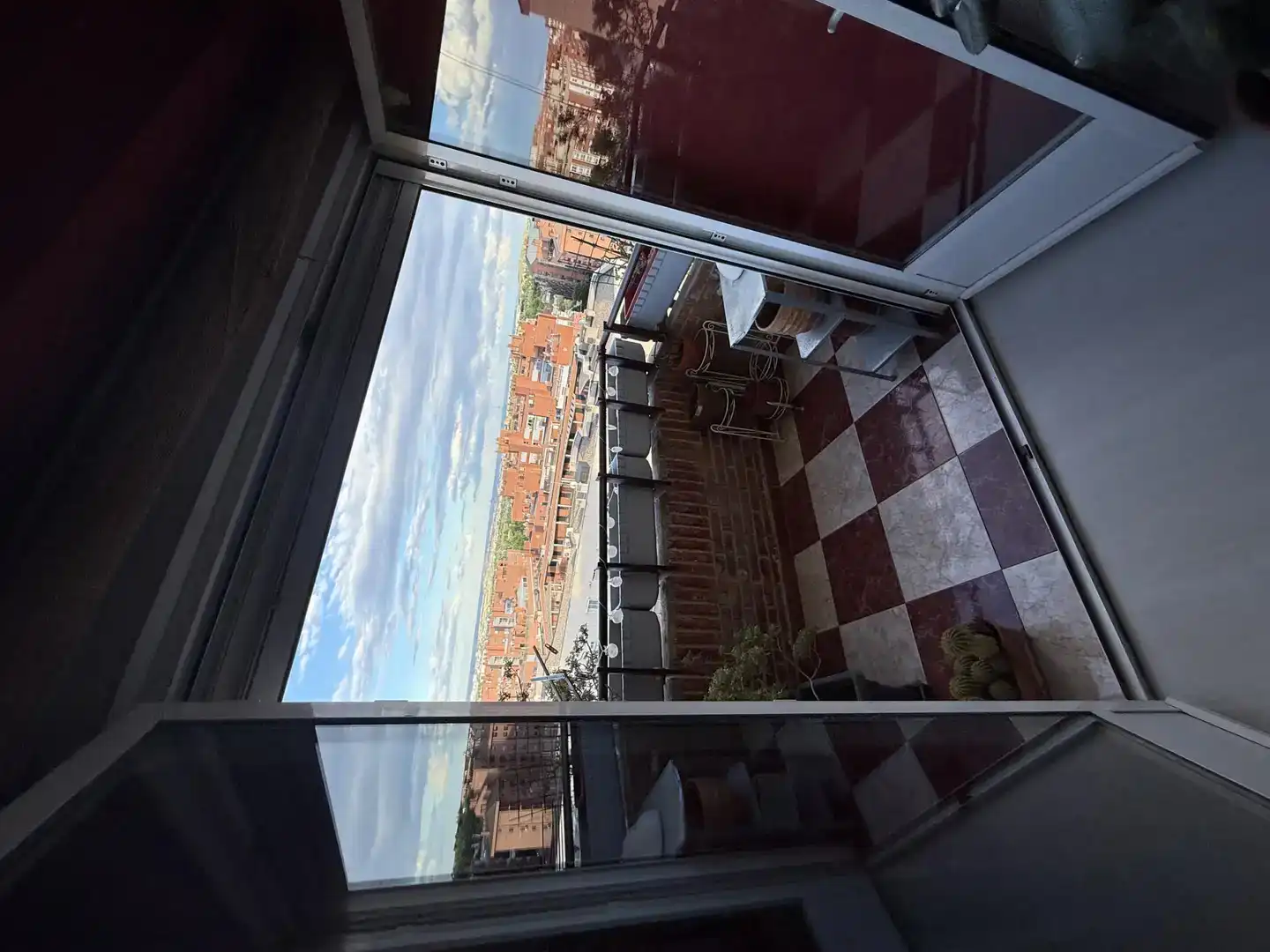 Balcony of Flat for share in Madrid  with Furnished