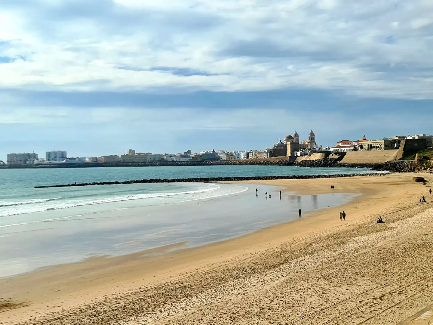 Vista exterior de Piso en venta en Cádiz con Terraza