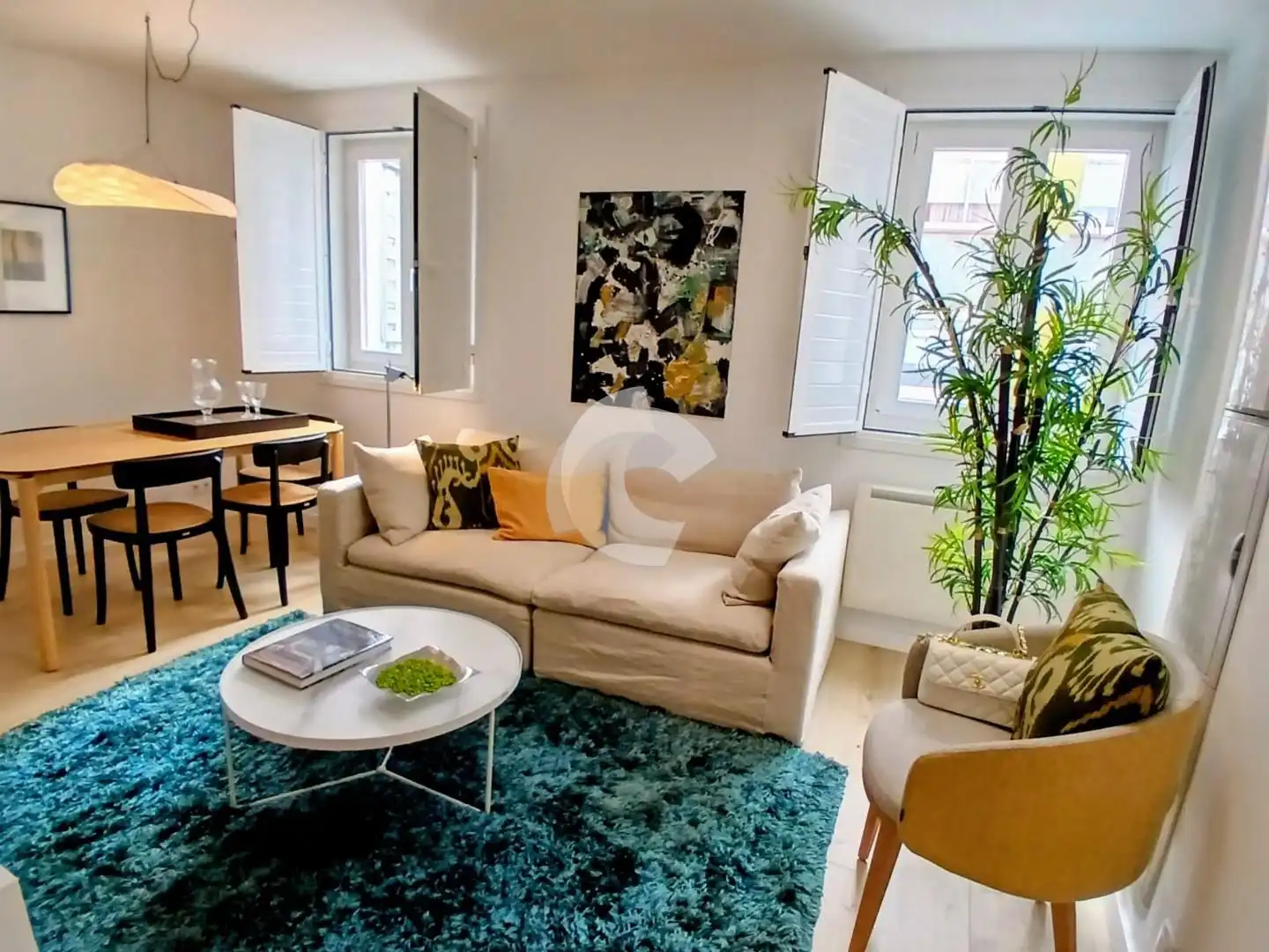 Sala d'estar de Dúplex en venda en A Coruña Capital  amb Calefacció
