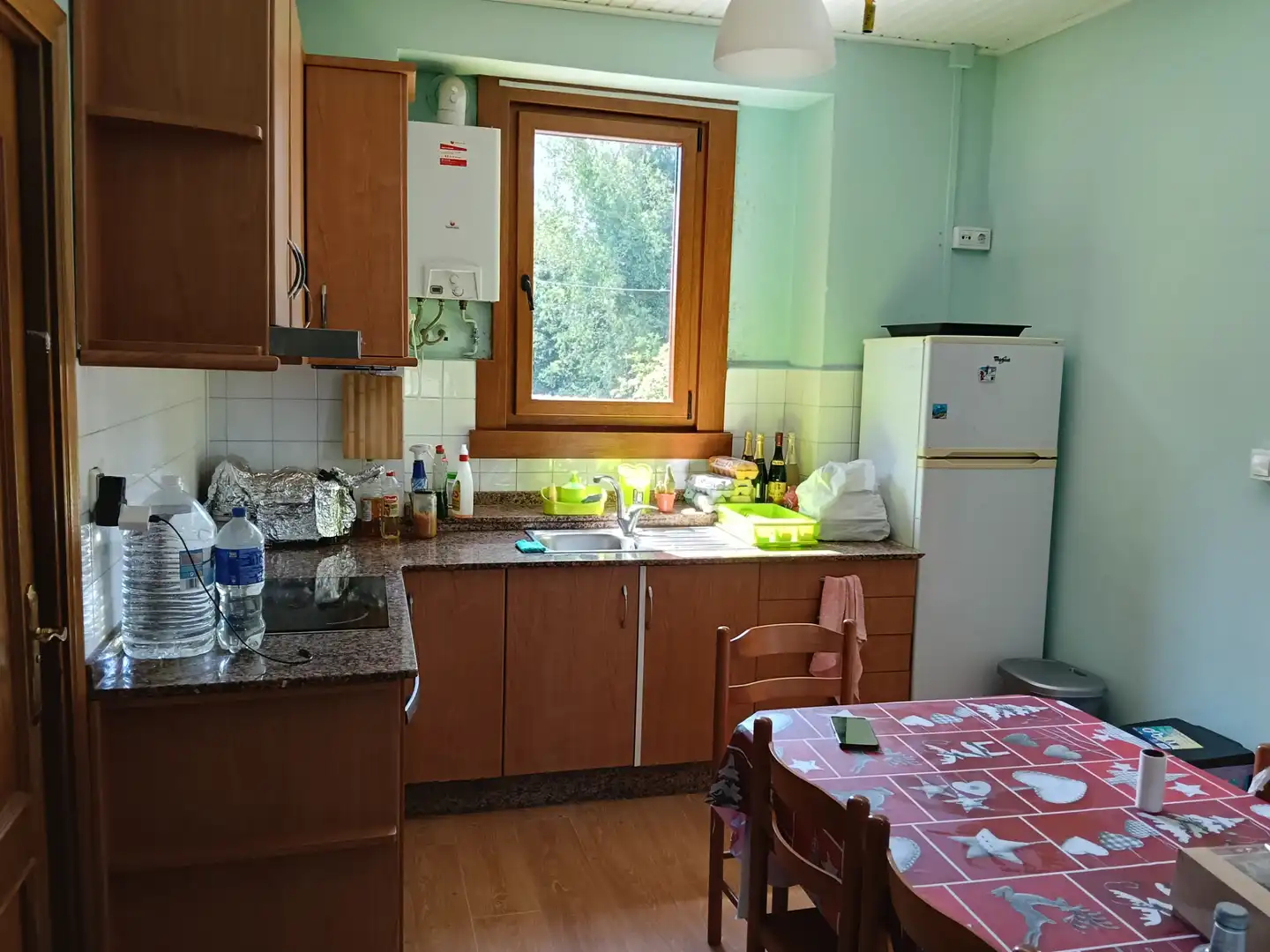 Cuina de Casa o xalet en venda en Vilasantar amb Jardí privat i Traster
