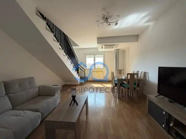 Sala de estar de Dúplex en venta en Numancia de la Sagra con Aire acondicionado, Calefacción y Alarma