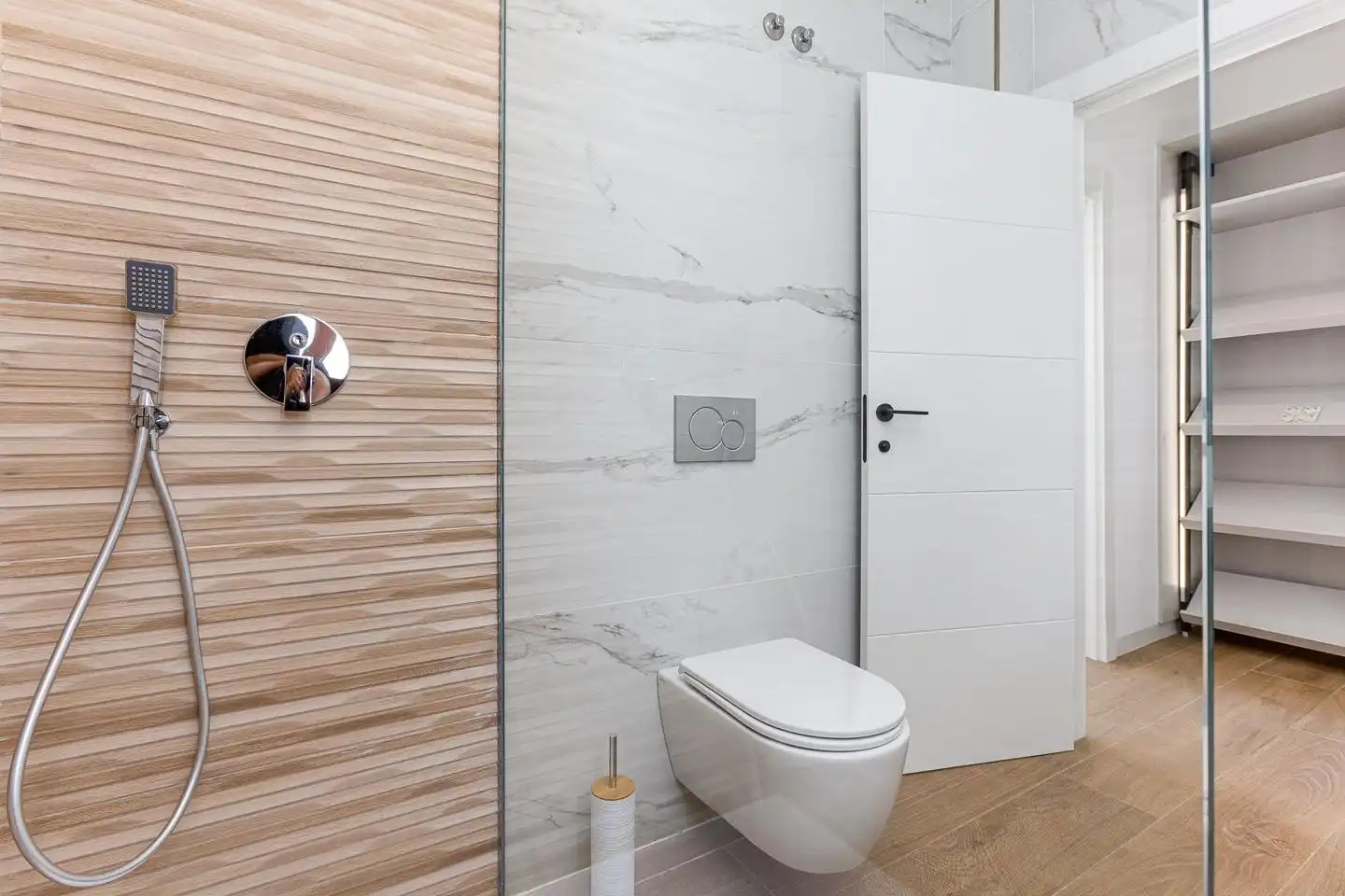 Baño de Casa o chalet en venta en Finestrat con Jardín privado, Terraza y Piscina