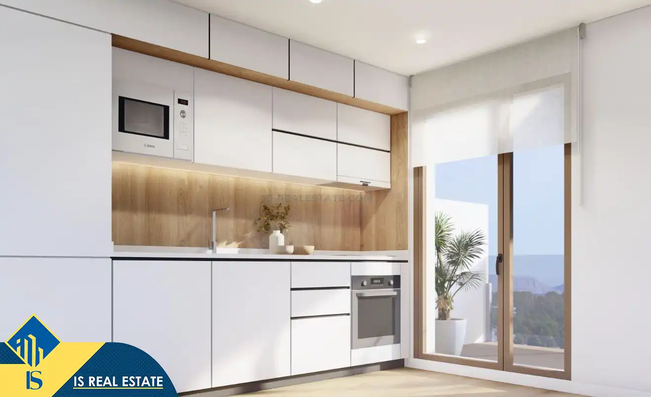 Cocina de Casa o chalet en venta en La Nucia con Terraza y Piscina