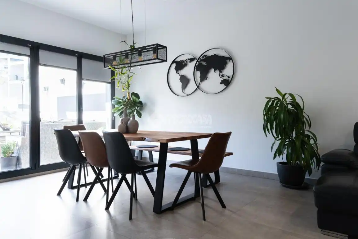 Dining room of Detached homes for sale in Huércal de Almería  with Air Conditioner, Heating and Terrace
