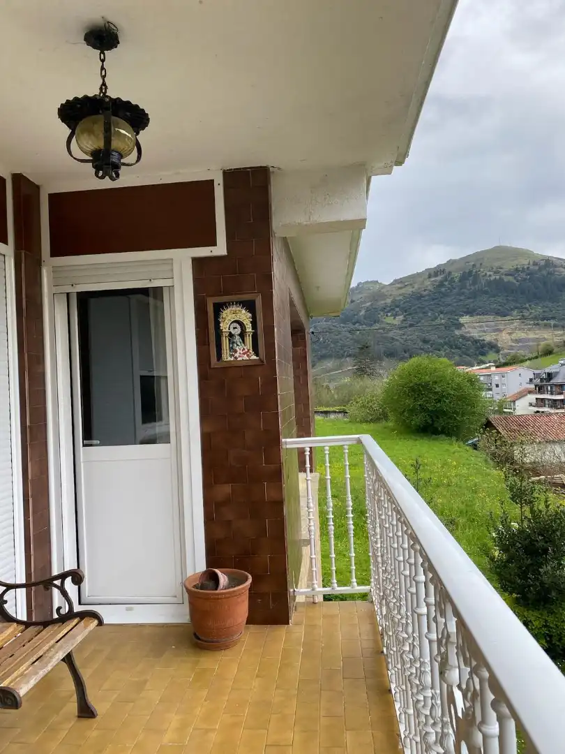 Balcony of Houses for sale in Limpias  with Heating, Private garden and Terrace