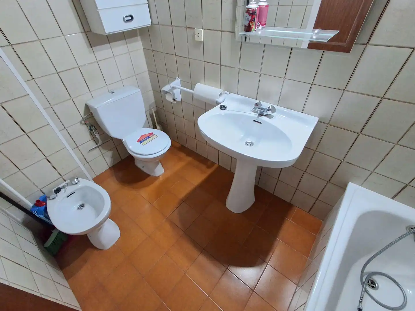 Badezimmer von Wohnung zum Verkauf in Lloret de Mar mit Möbliert und Gemeinschaftspool