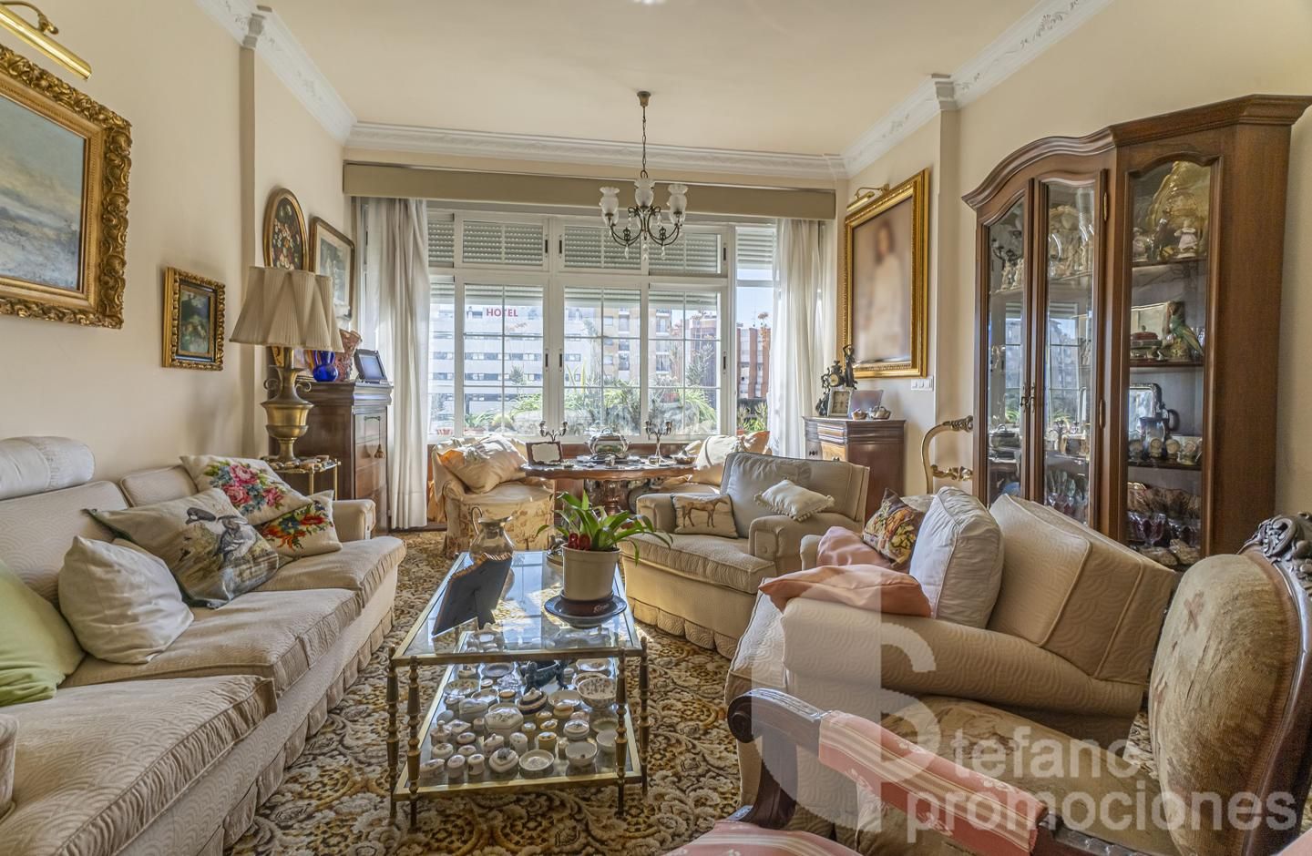 Living room of Duplex for sale in Málaga Capital  with Air Conditioner and Parquet flooring