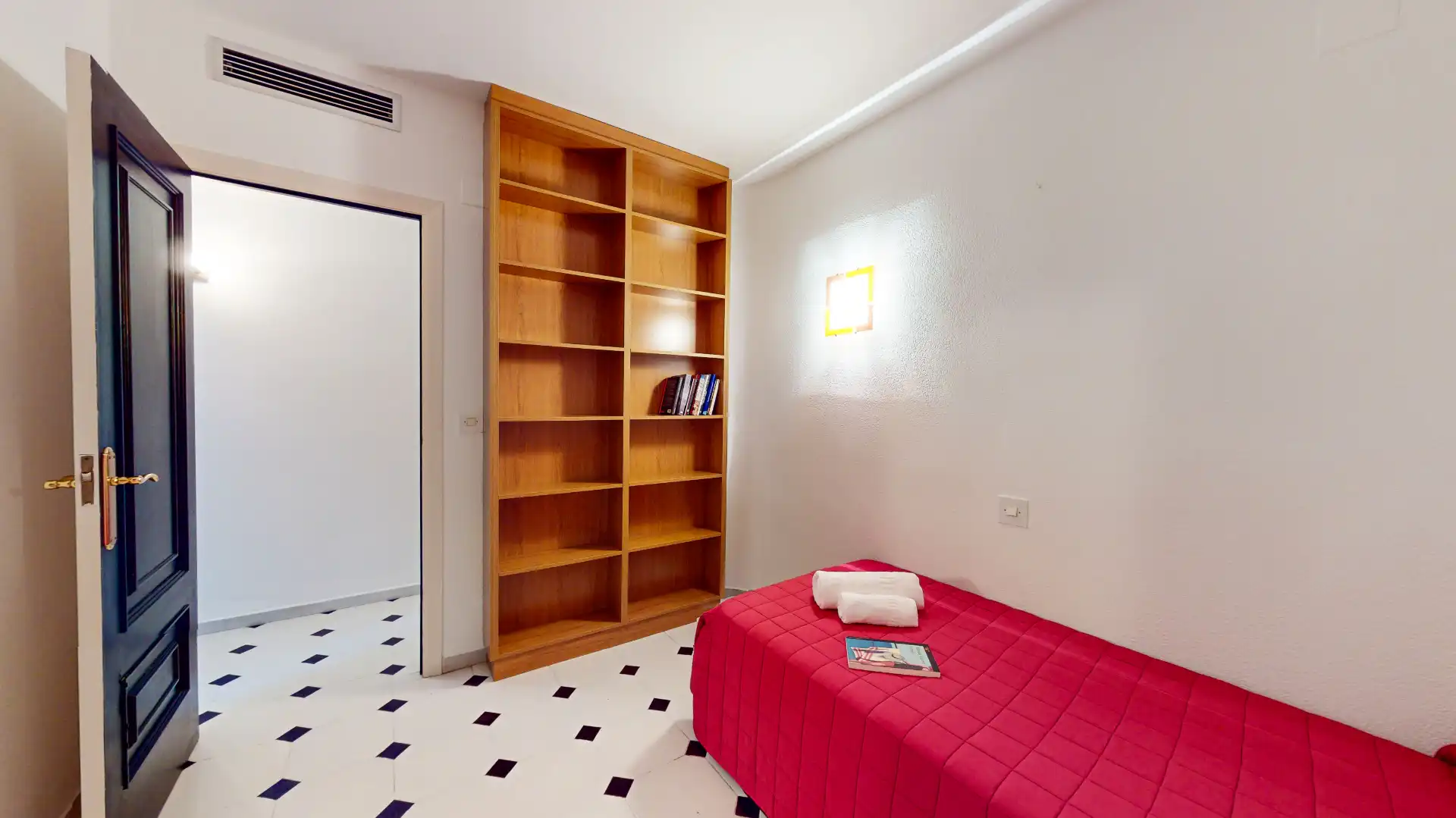 Bedroom of Flat for rent in Dénia  with Air Conditioner, Heating and Terrace