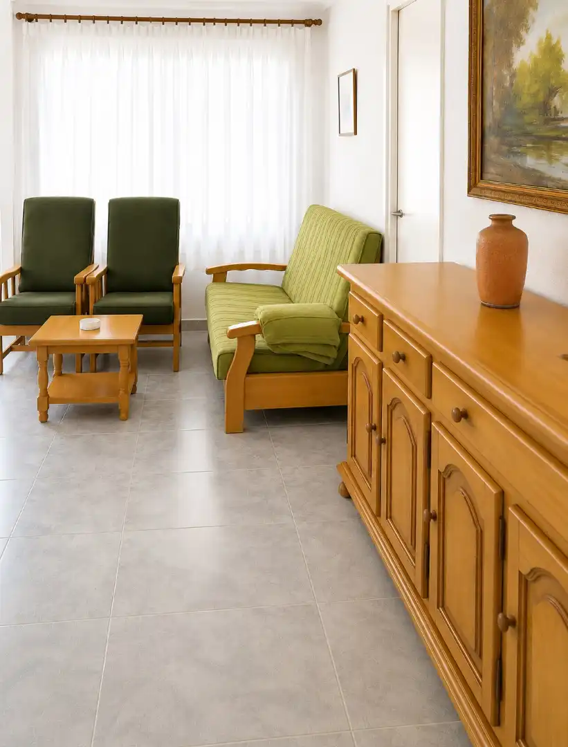 Living room of Apartments for rent in Peñíscola / Peníscola  with Air Conditioner, Heating and Terrace