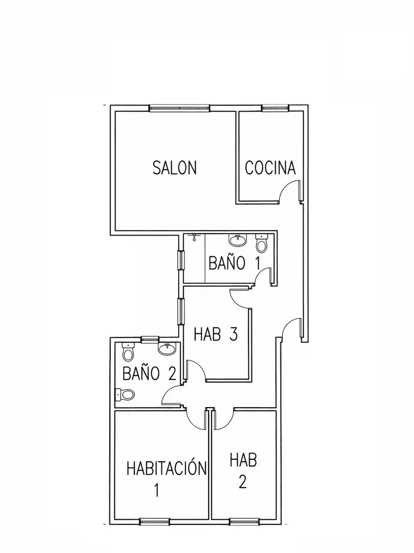 Wohnung mit Aufzug zum Verkauf in Abarán, imagen 24