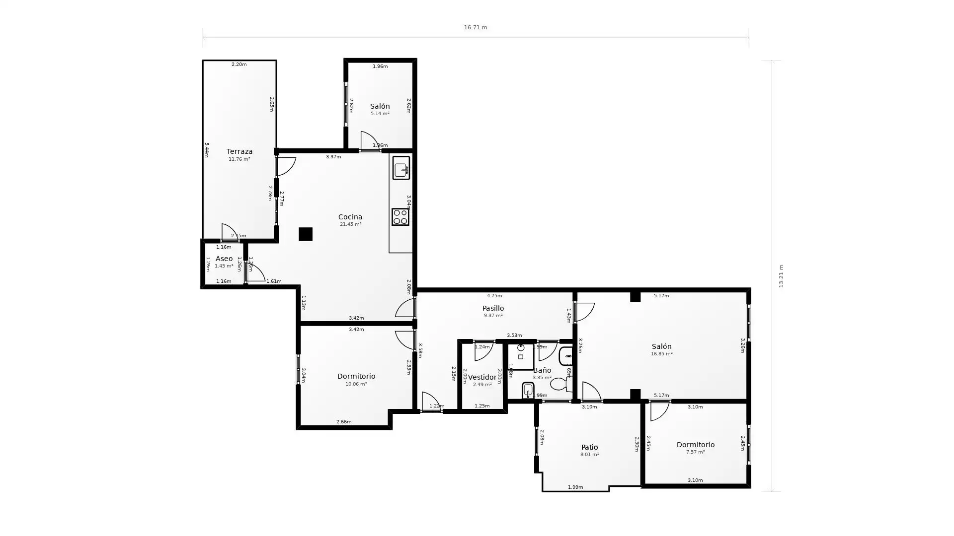 Flat for sale in Aspe  with Air Conditioner, Terrace and Storage room