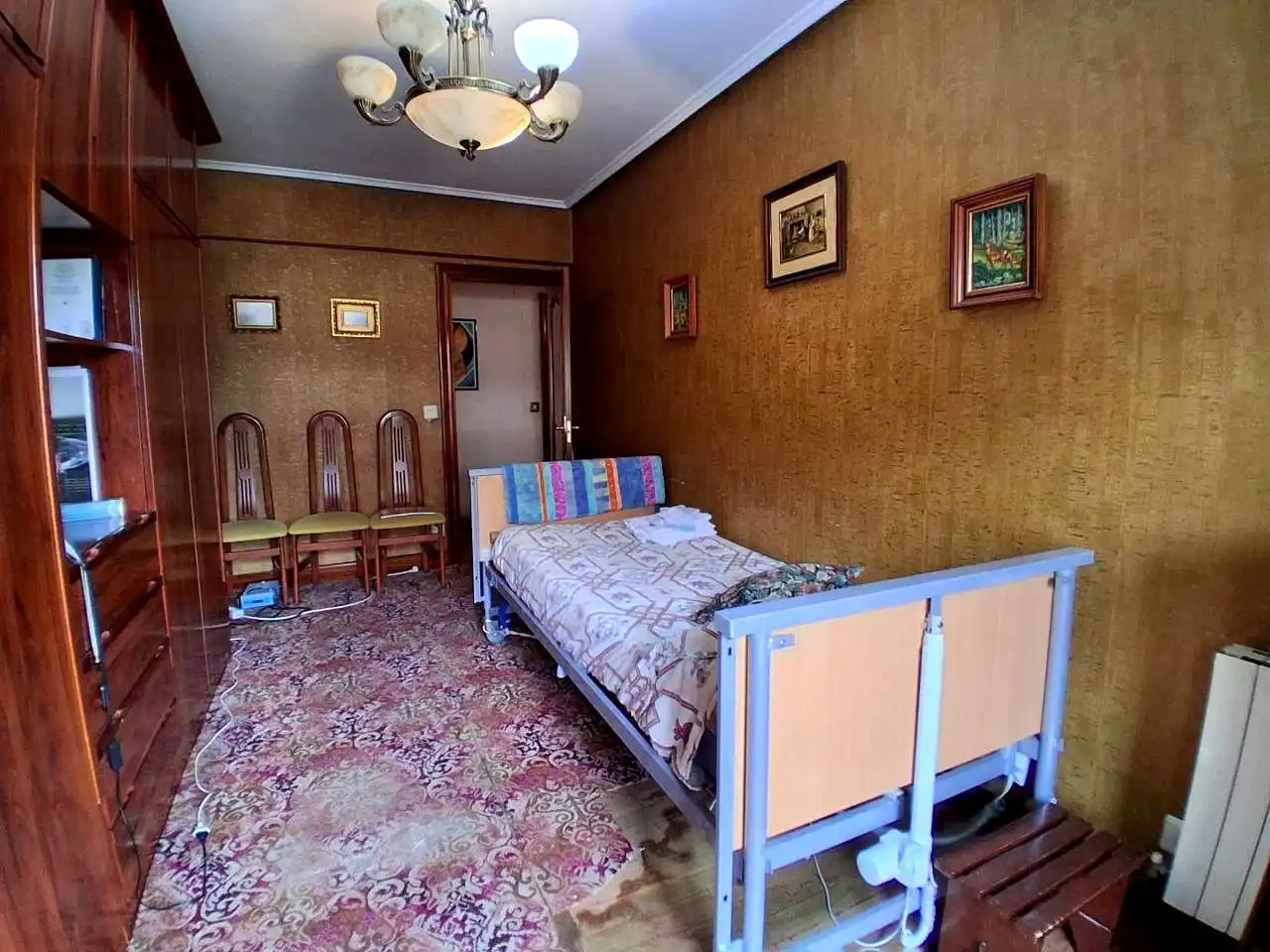 Schlafzimmer von Wohnung zum Verkauf in Barakaldo  mit Heizung und Balkon