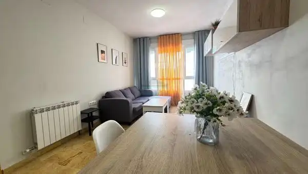 Living room of Flat for rent in Armilla  with Air Conditioner, Furnished and Oven