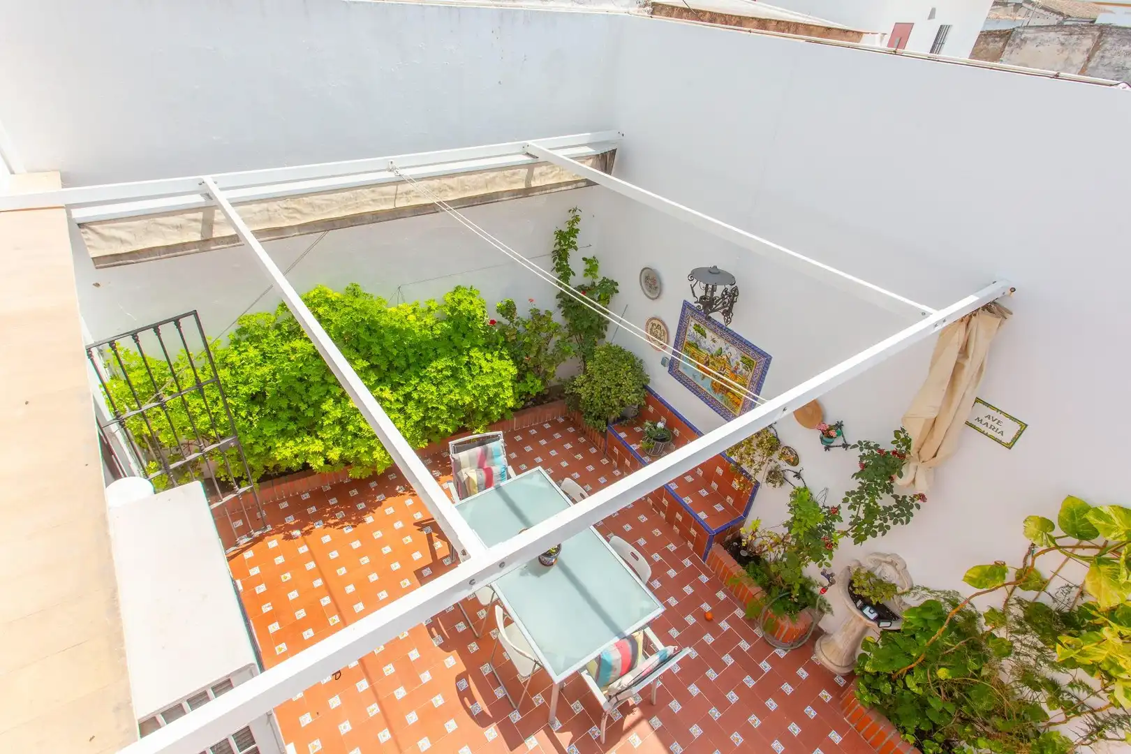 Terraza de Casa o chalet en venta en El Puerto de Santa María con Aire acondicionado, Calefacción y Jardín privado