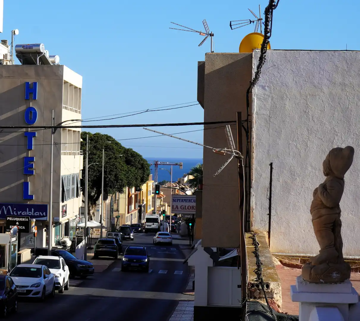 Vista exterior de Casa adosada en venda en Aguadulce