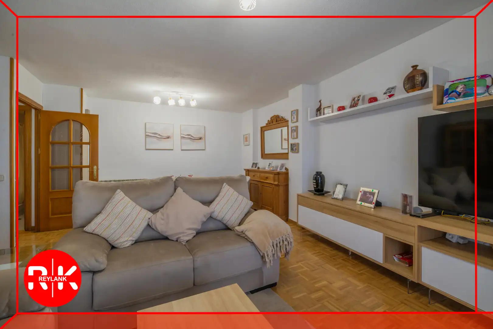 Living room of Flat for sale in Torrejón de Ardoz  with Air Conditioner, Heating and Private garden