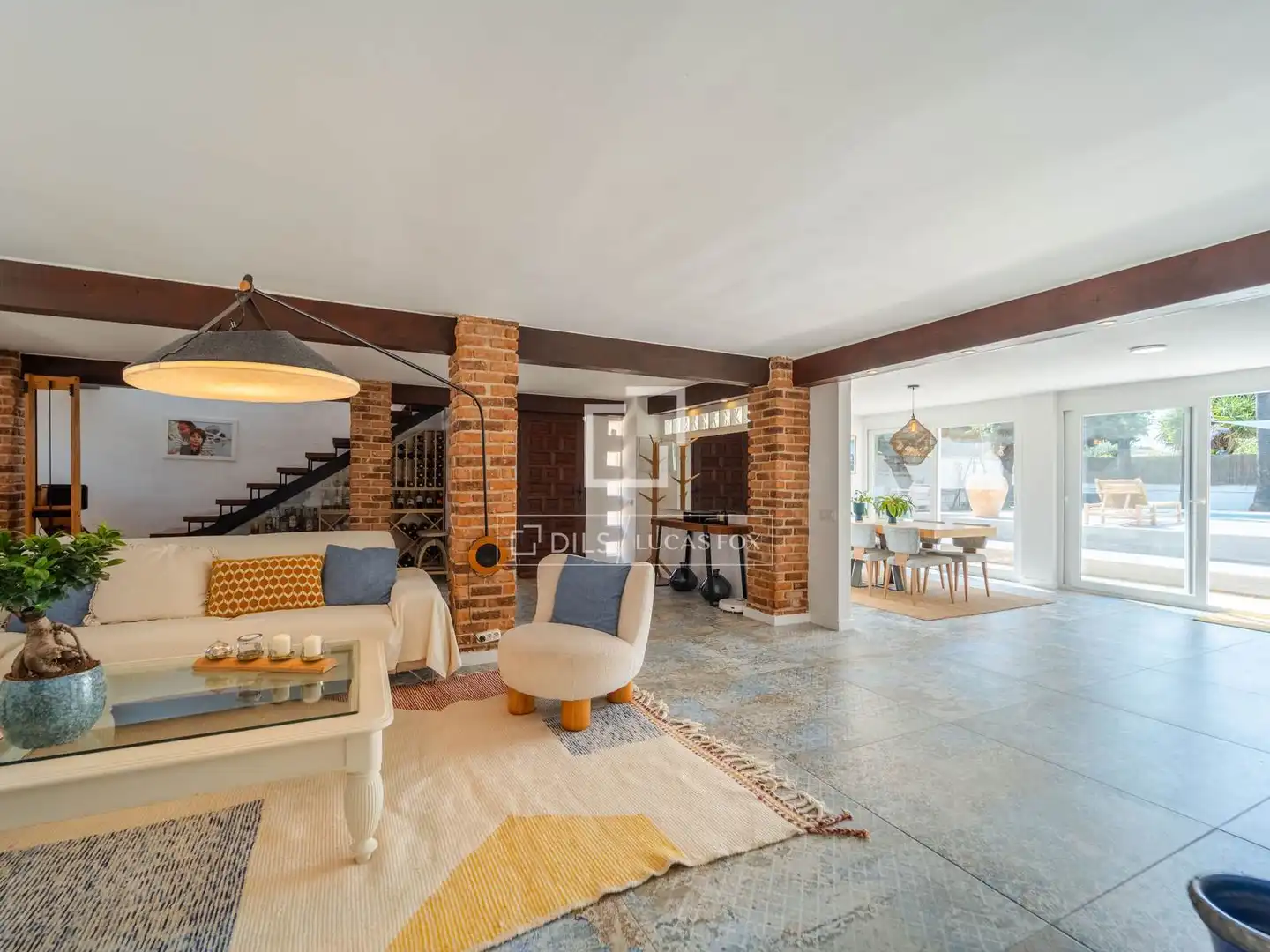 Sala de estar de Casa o chalet de alquiler en Bétera con Aire acondicionado, Calefacción y Terraza