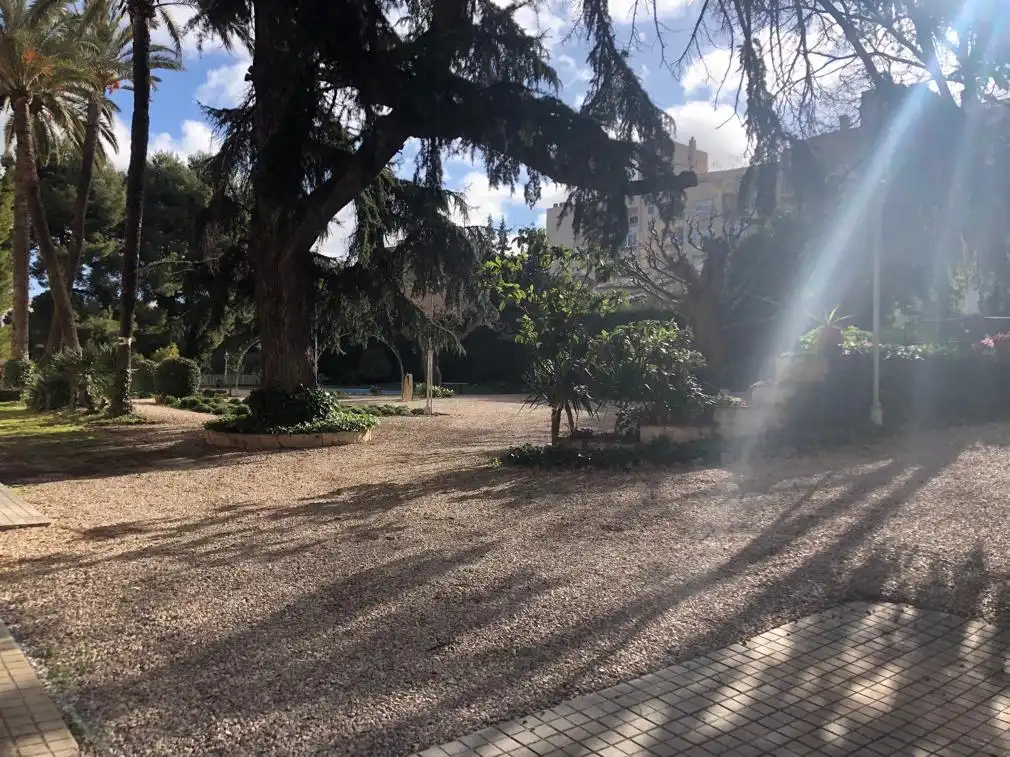 Garden of Houses for sale in Alcoy / Alcoi  with Heating, Private garden and Storage room