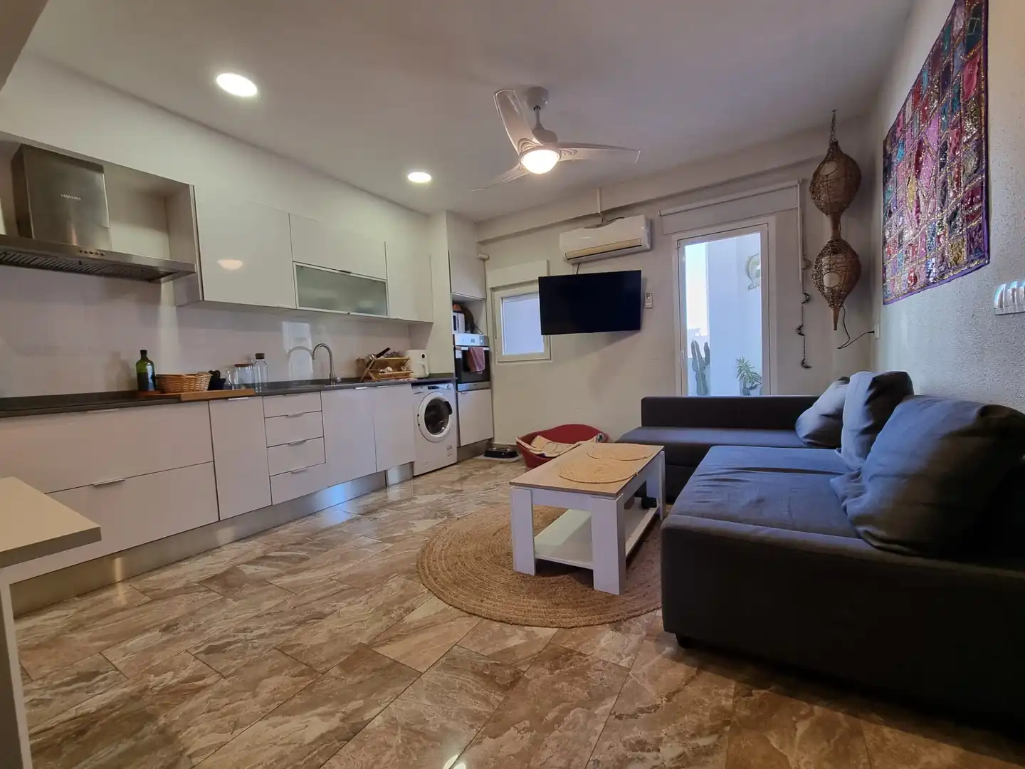Sala de estar de Piso en venta en Almàssera con Aire acondicionado y Balcón