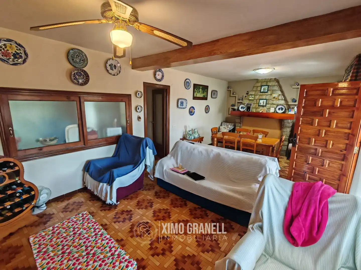 Wohnzimmer von Country house zum Verkauf in Borriol mit Terrasse, Abstellraum und Schwimmbad