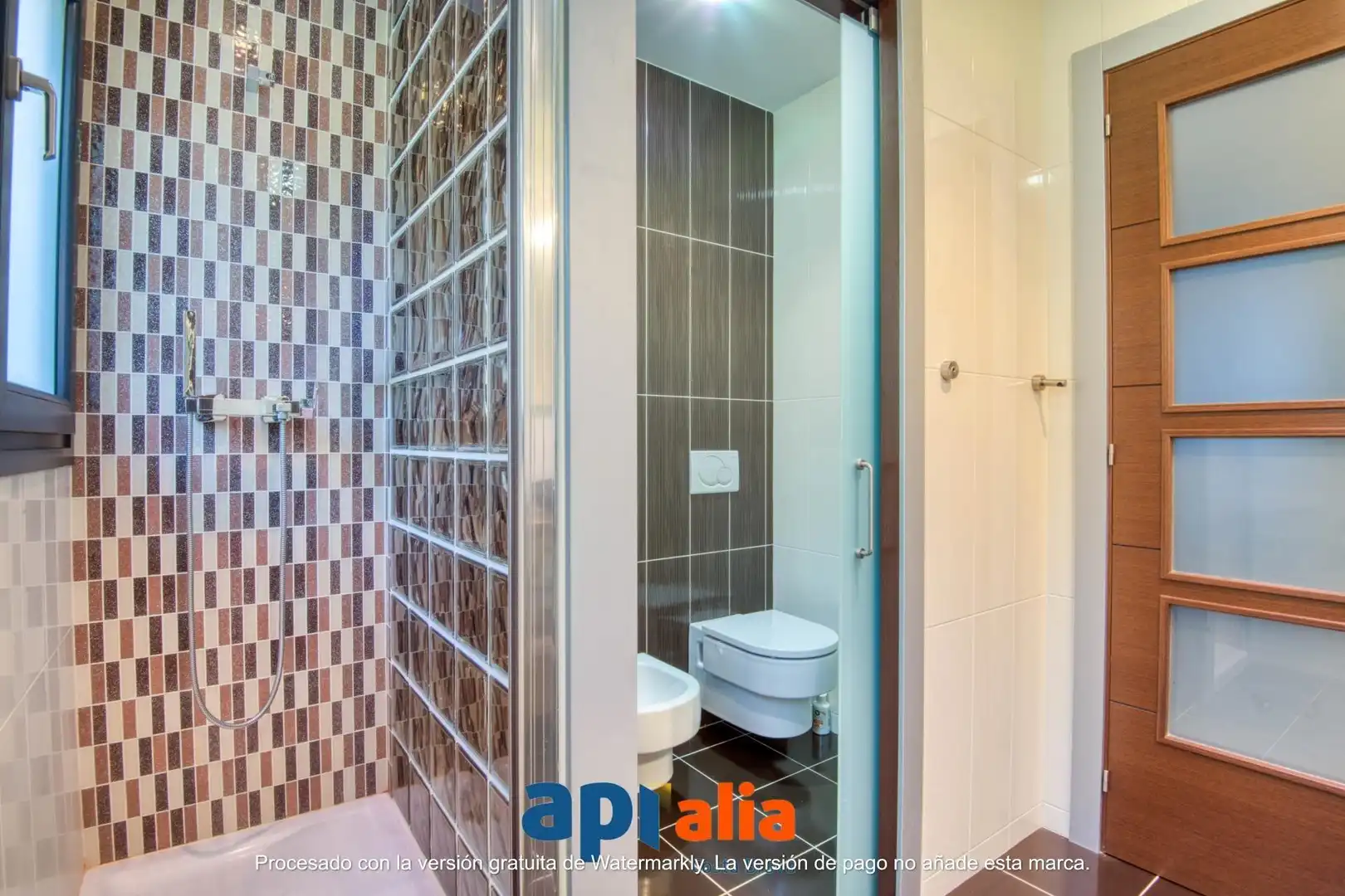 Baño de Casa o chalet en venta en Blanes con Aire acondicionado, Calefacción y Jardín privado