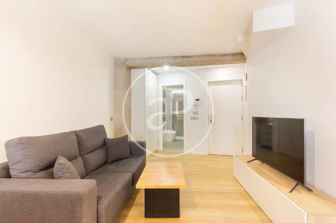 Wohnzimmer von Loft zur Miete in Valencia mit Klimaanlage, Heizung und Möbliert