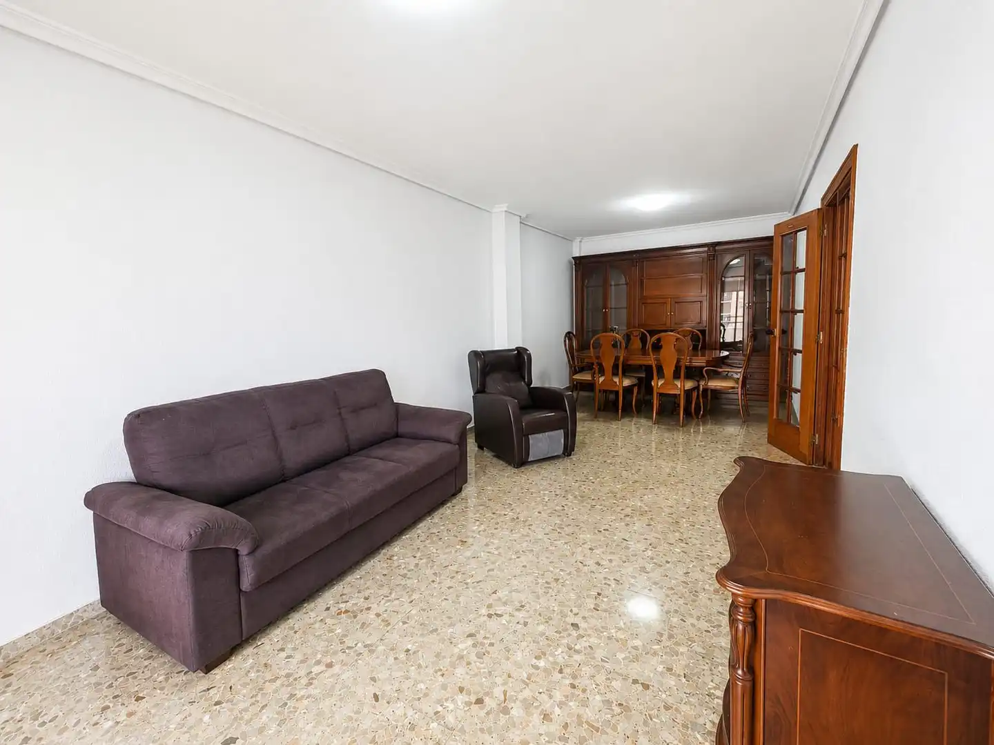 Sala d'estar de Pis en venda en La Vall d'Uixó amb Balcó