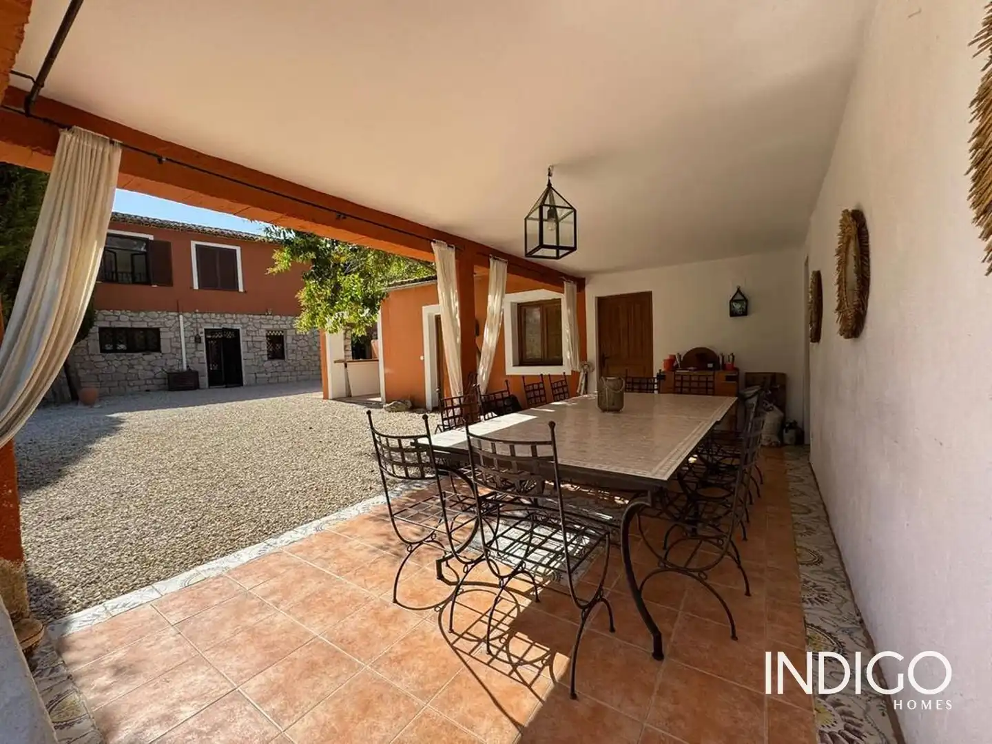 Terrassa de Casa o xalet en venda en El Castell de Guadalest, Alicante