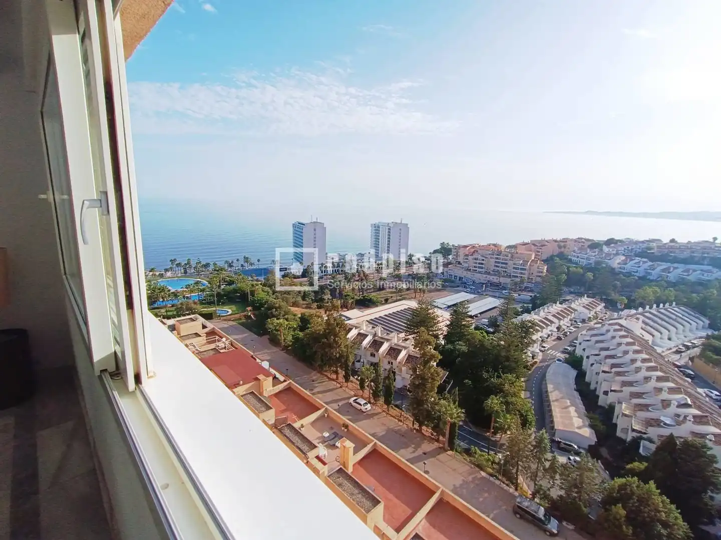 Exterior view of Flat for rent in Benalmádena  with Air Conditioner, Private garden and Terrace