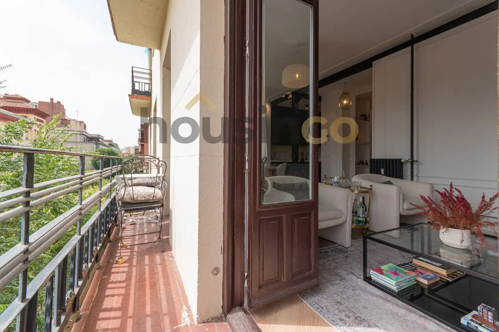 Terrasse von Wohnung zur Miete in Madrid mit Klimaanlage, Heizung und Terrasse