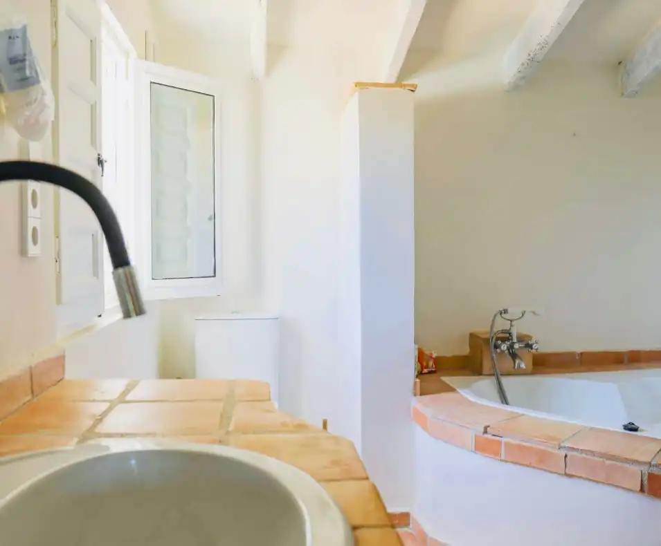 Bathroom of Houses for sale in Dénia  with Air Conditioner, Heating and Private garden