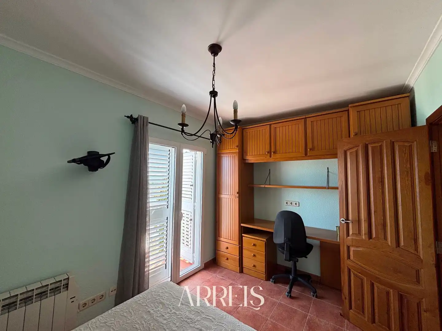 Schlafzimmer von Haus oder Chalet zum Verkauf in Peñíscola / Peníscola mit Klimaanlage, Heizung und Privatgarten