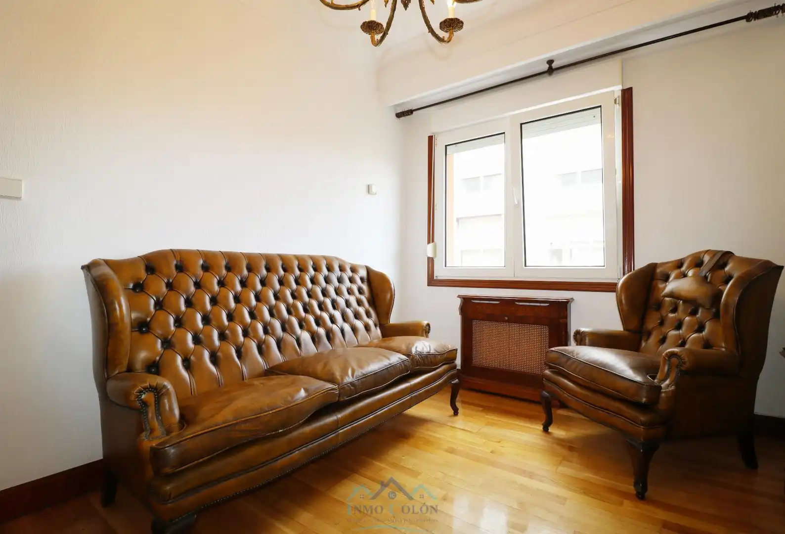 Sala de estar de Piso en venta en Irun  con Calefacción y Amueblado