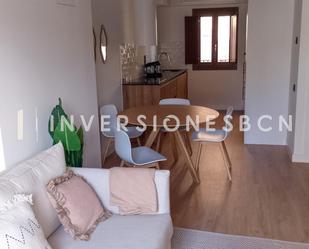 Living room of Attic to rent in  Barcelona Capital  with Air Conditioner, Heating and Terrace