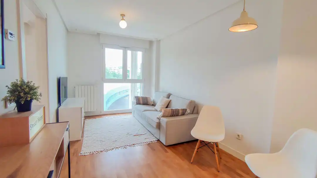 Wohnzimmer von Wohnung zum Verkauf in Donostia - San Sebastián  mit Heizung und Möbliert