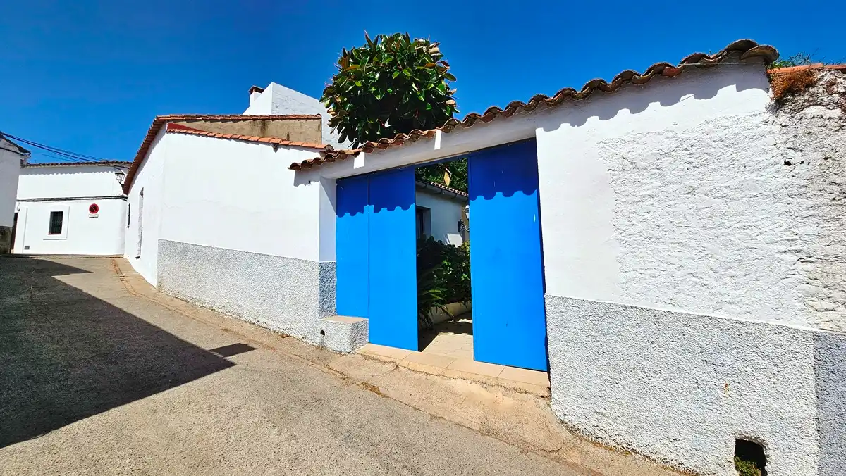 Vista exterior de Casa o chalet en venta en Santa Ana la Real con Aire acondicionado, Calefacción y Jardín privado