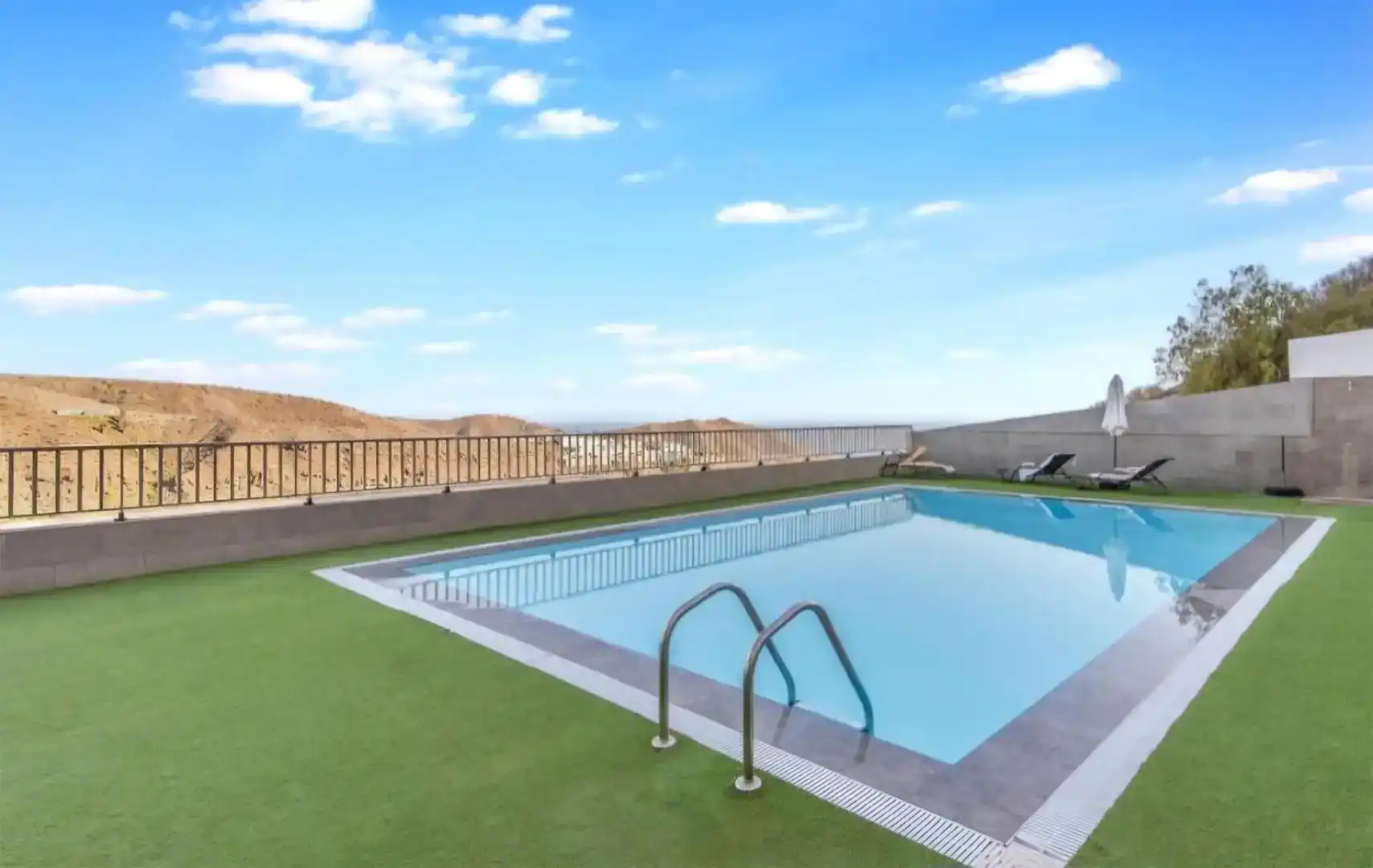 Swimming pool of Flat for sale in Mogán  with Air Conditioner, Private garden and Swimming Pool
