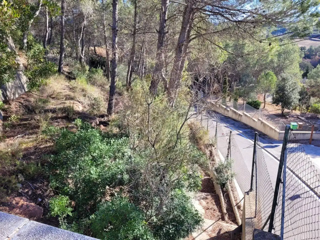 Vista exterior de Casa o xalet en venda en Vacarisses amb Aire condicionat, Jardí privat i Piscina