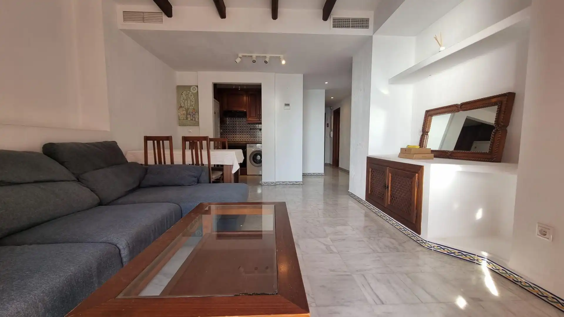 Sala de estar de Apartamento en venta en Torrevieja con Jardín privado, Terraza y Balcón