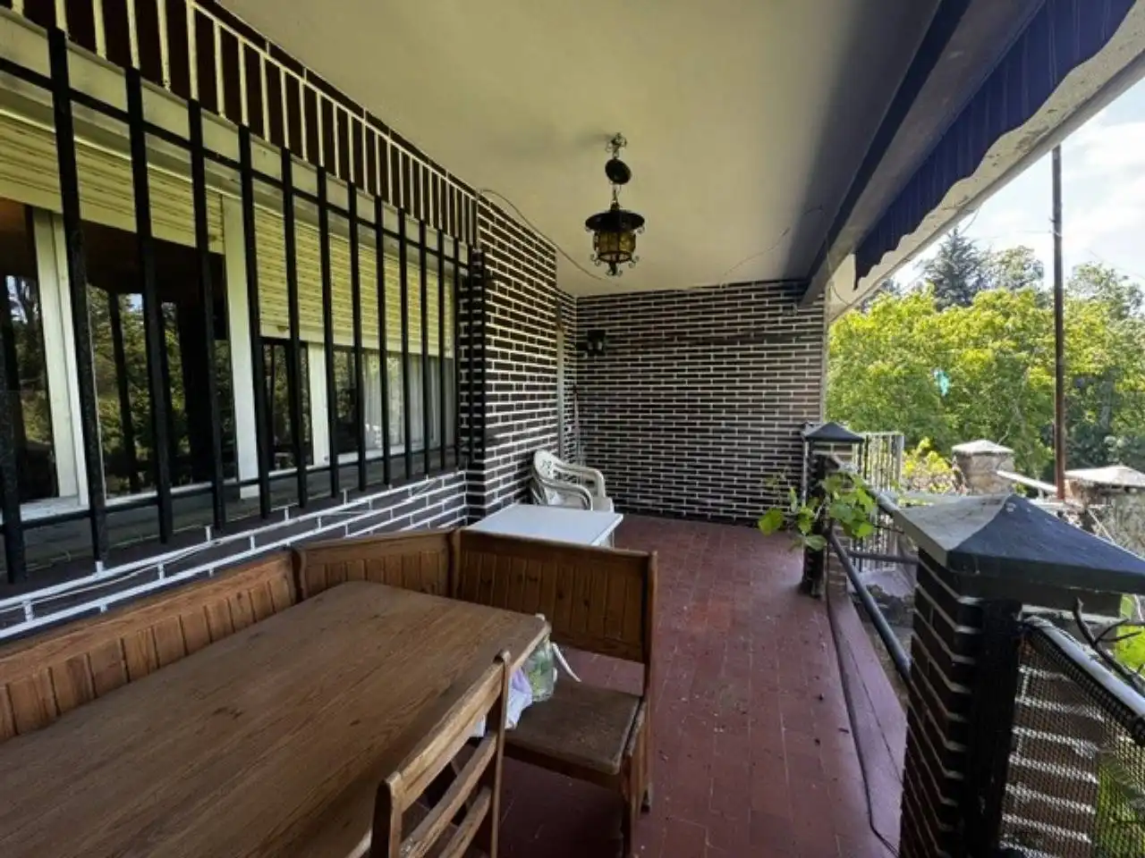 Terrace of Houses for sale in Villavieja del Lozoya  with Private garden, Terrace and Swimming Pool