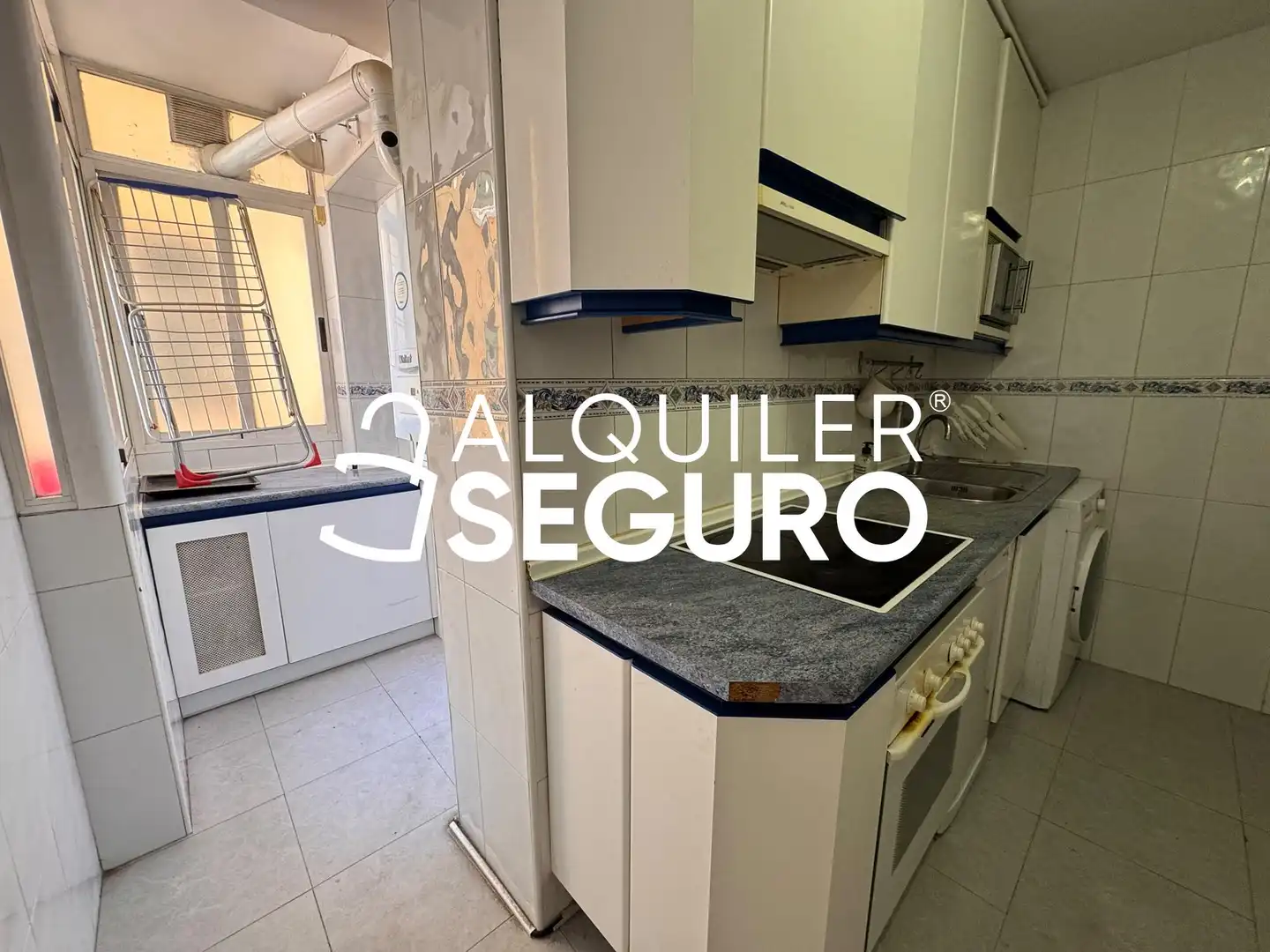 Kitchen of Flat for rent in Madrid  with Heating and Furnished