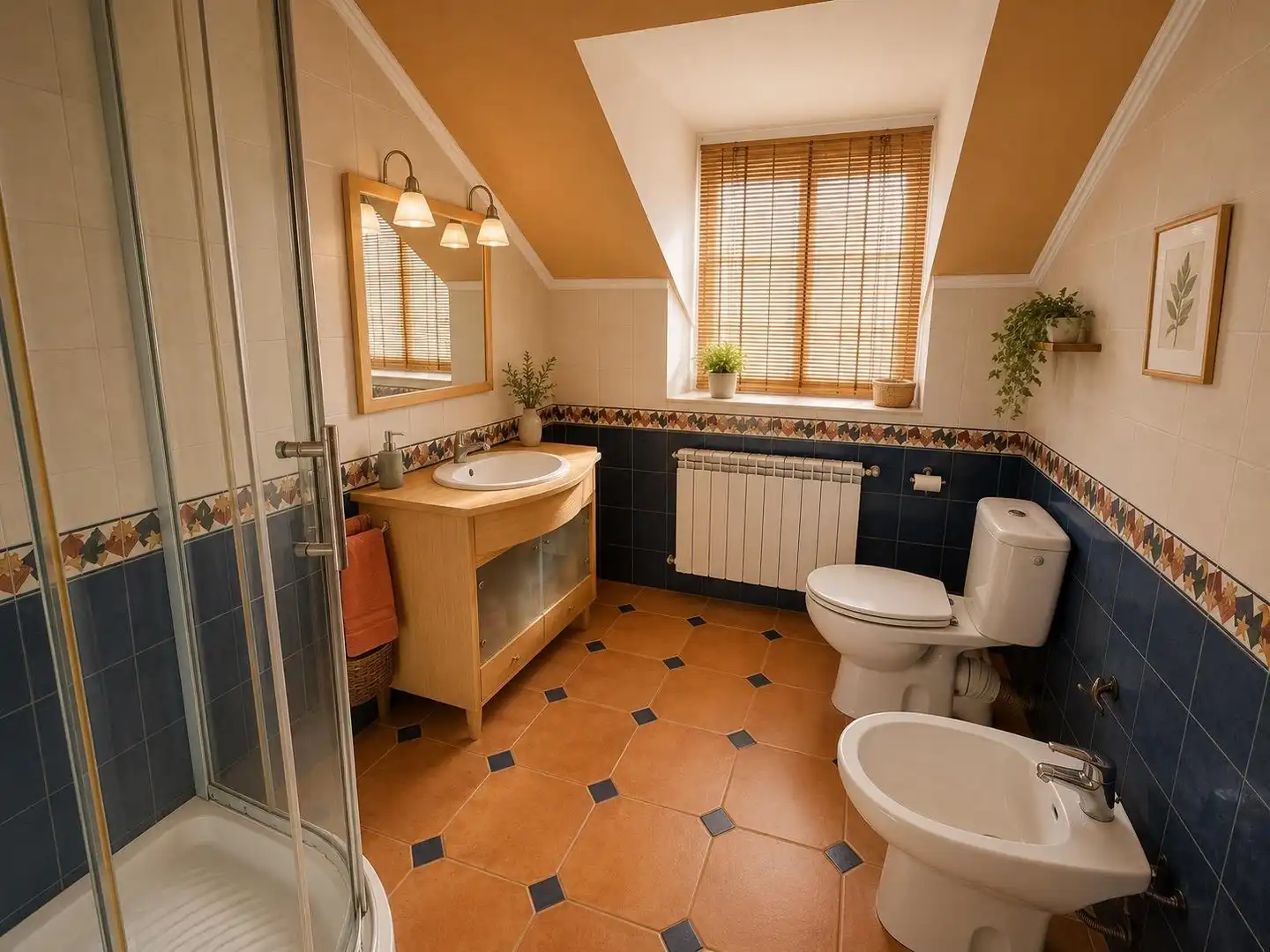 Baño de Casa o chalet en venta en Montroi / Montroy con Calefacción, Jardín privado y Terraza