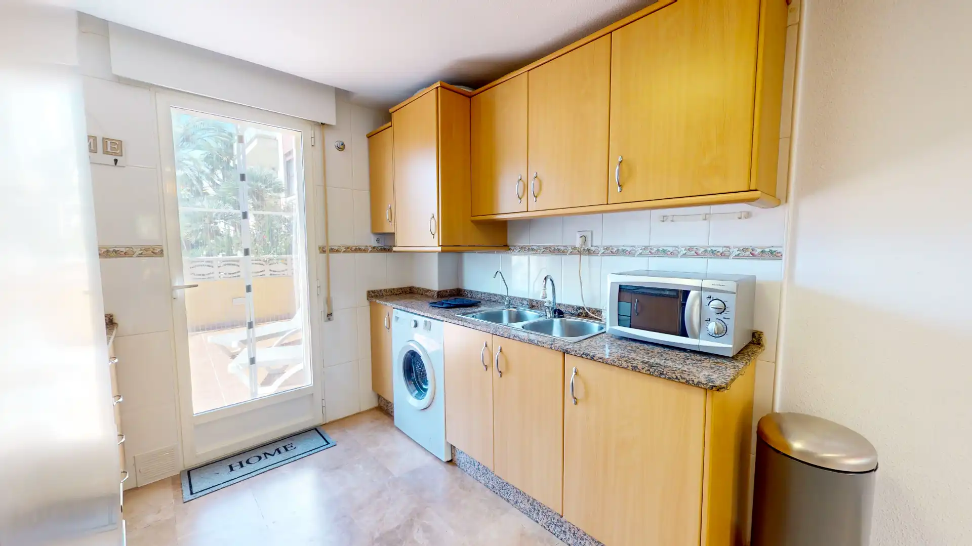 Cocina de Apartamento de alquiler en Dénia con Aire acondicionado, Calefacción y Terraza