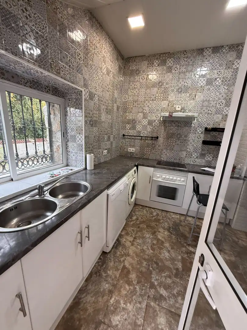Cocina de Finca rústica en venta en Coín con Aire acondicionado, Calefacción y Jardín privado