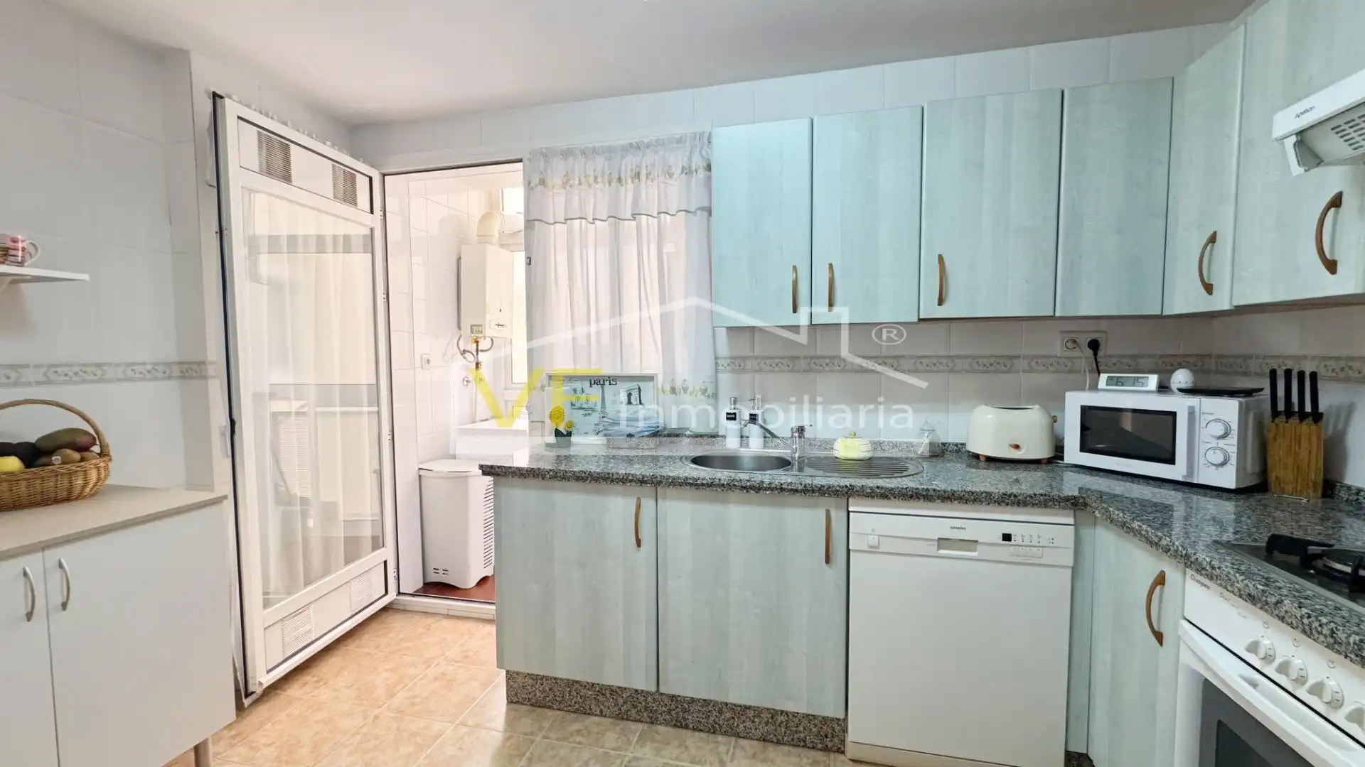 Cocina de Piso en venta en Málaga con Aire acondicionado, Jardín privado y Terraza