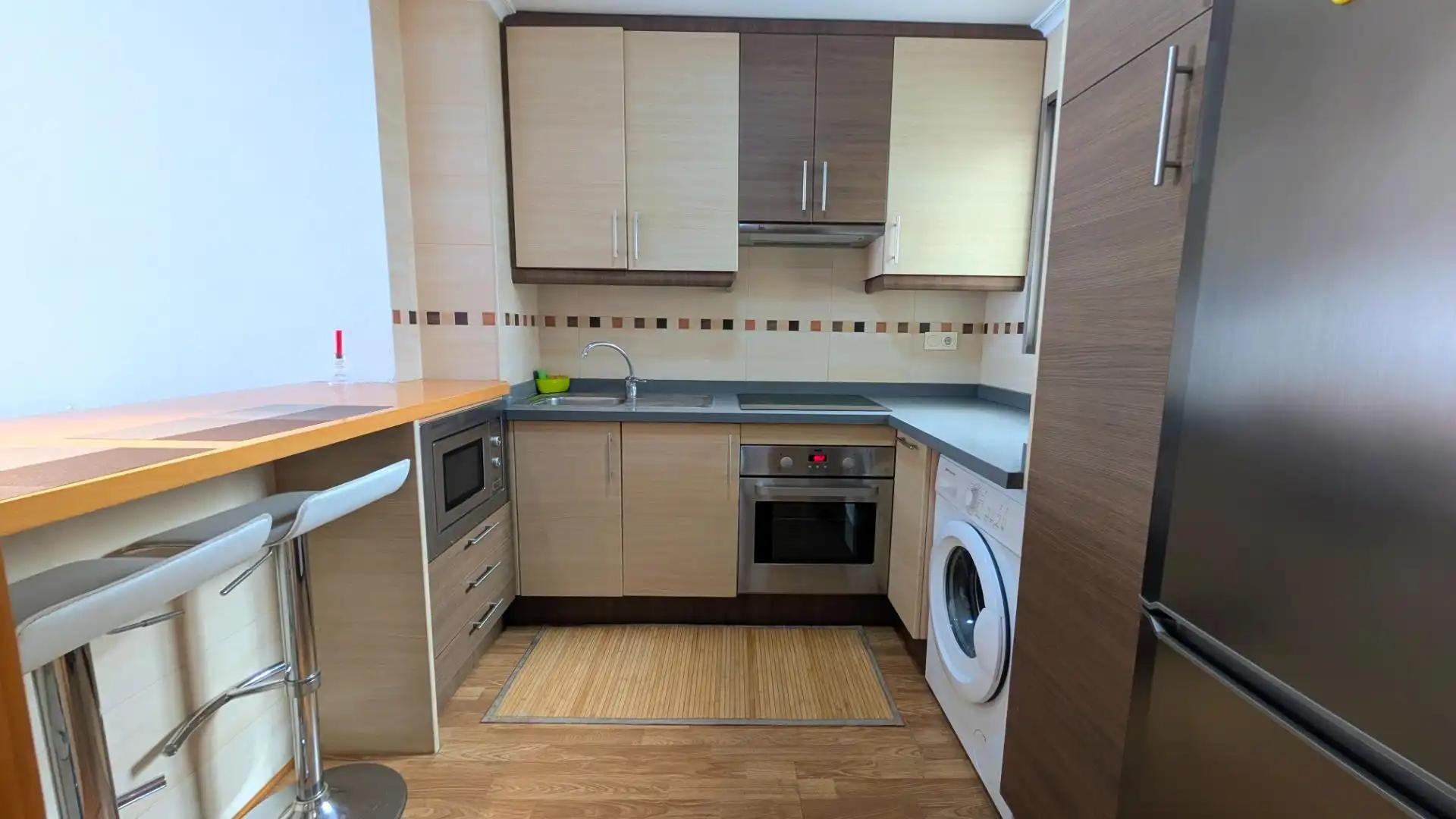 Kitchen of Flat for rent in Elche / Elx  with Air Conditioner, Terrace and Furnished